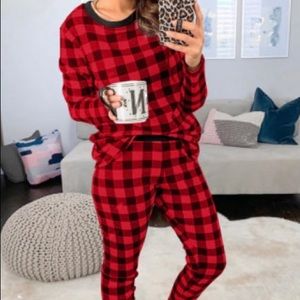 Buffalo plaid pajamas